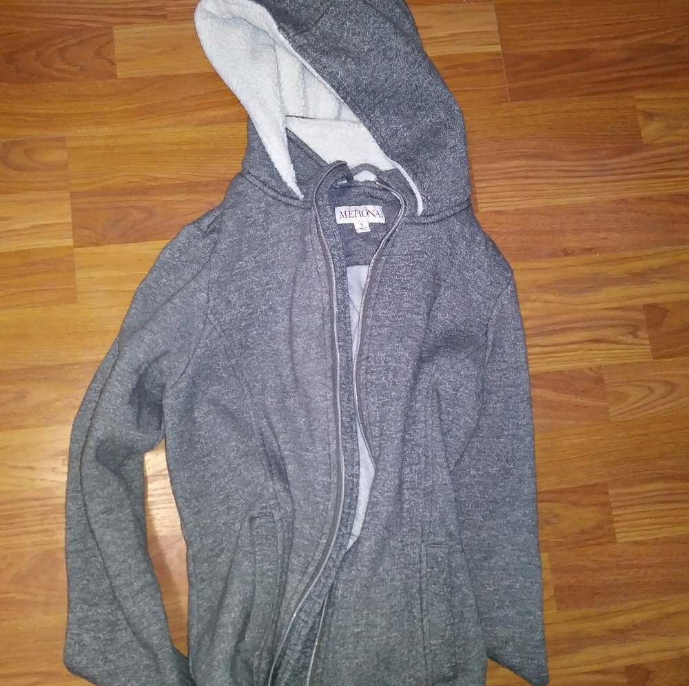 Grey winter jacket